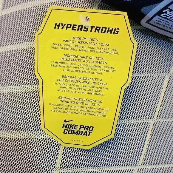 NWT Nike Pro Combat Hyperstrong football protection shorts. Size XL or 3XL - Picture 5 of 6
